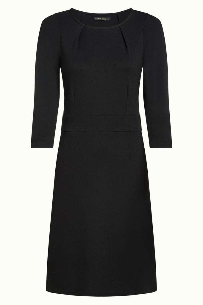 KING LOUIE | Mona Dress Milano Crepe - Black
