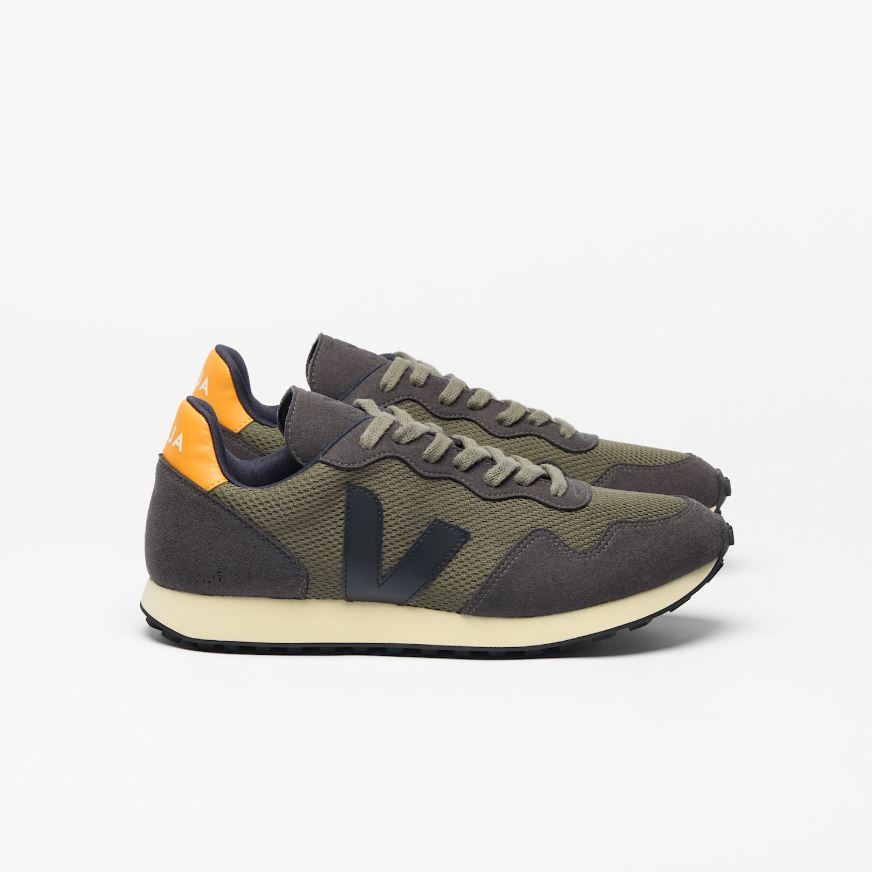 VEJA | Baskets SDU REC - Kaki Black Ouro