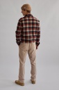 TWOTHIRDS | JACKETS - BALLYCUGGERAN - NAVY RED ECRU CHECKS