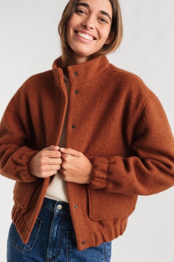 TWOTHIRDS | JACKETS - BUSHMILL - BURNT ORANGE