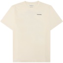 KNOWLEDGE COTTON APPAREL | Regenerative Organic Cotton Back Print T-Shirt GOTS - Egret