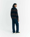 THINKING MU | STRIPES TOBBY KNITTED SWEATER - MULTICOLOR 