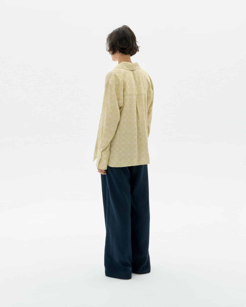 THINKING MU | Blouse Julia Printed - Ecru 
