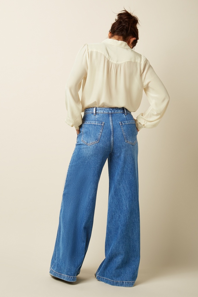 KING LOUIE | Carina Blouse Sista - Ivory