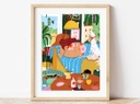 La Petite Epicerie | Coffret peinture au numéro - Barcelona par DazlStud