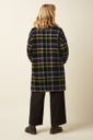 KING LOUIE | Manteau Nia Karly Check - Black