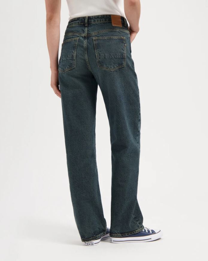 Kuyichi | Izabella Loose Straight Vintage Jade