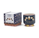 DESIGNWORKS COLLECTIVE | Adopo 8oz./226g Moon Phases Ceramic Candle - Jasmine &amp; Rose Boxed