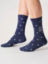 THOUGHT | Chaussettes - Mens Youre The Best Organic Cotton Gift Box Of 3 - Navy/Grey/Deep Blue