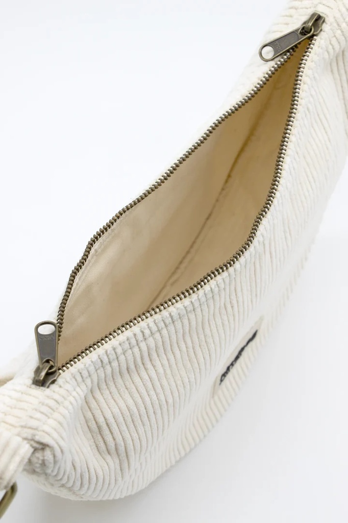 HindBag | Sac banane Demi Lune - Andrea Velours Marine  (copie)