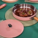 Cookut | LA MERVEILLEUSE POELE INOX X 28CM - GUIMAUVE