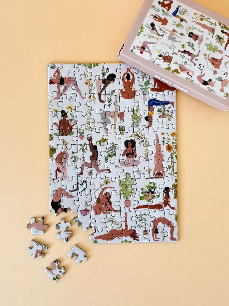 Piecely_Plant_Yoga_Minipuzzle_99_Teile_Alissa_Levy-4.webp