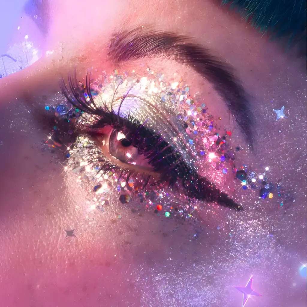 Web_Photo_Portee_Gel_Paillete_et_paillettes_Y_Holo_Close_up_digital_daisy.webp
