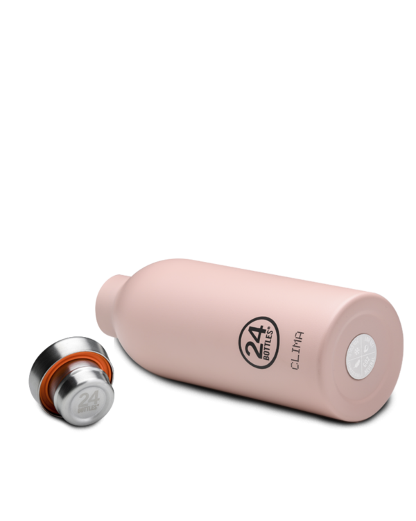 24 Bottles | Thermos Inox Clima Isotherme 500ml - Stone Dusty Pink