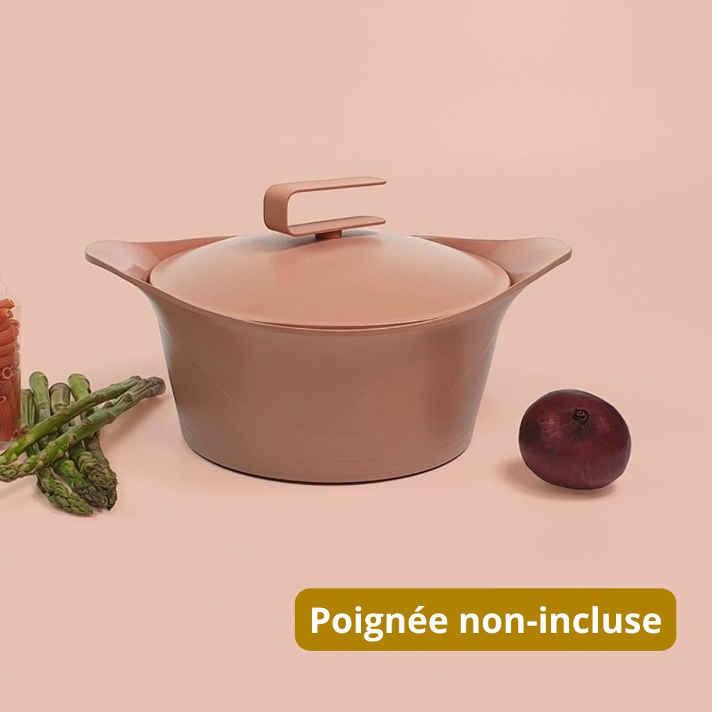 Cookut | Cocotte écologique 24 cm - Guimauve