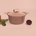 [COO-MJCRONL] Cookut | Cocotte écologique 24 cm - Guimauve