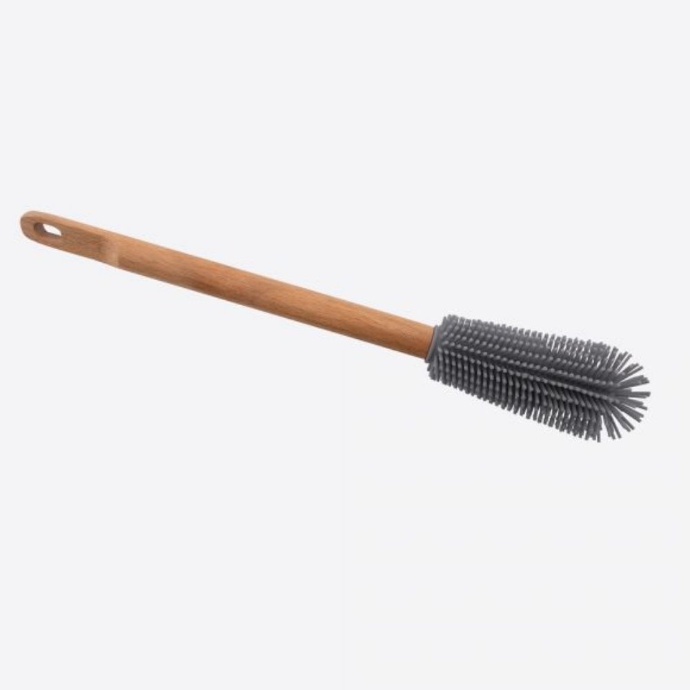 Point Virgule | Brosse de nettoyage en hêtre et silicone