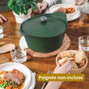 [COO-MJC28VE] Cookut | Cocotte écologique 28 cm - Fougère