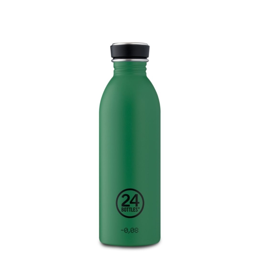 24 bottles | Bouteille Inox Urban 500ml - Emerald Green