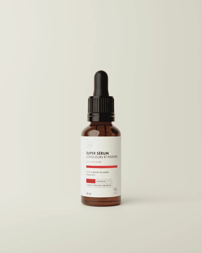Clémence et Vivien || Super Sérum Longueurs et pointes - 30ml