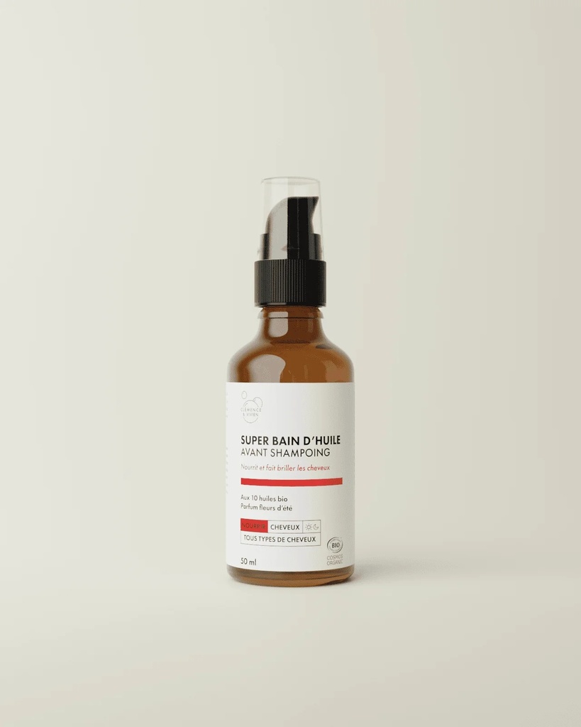 Clémence et Vivien || Super Bain d'Huile Avant Shampoing - 50ml