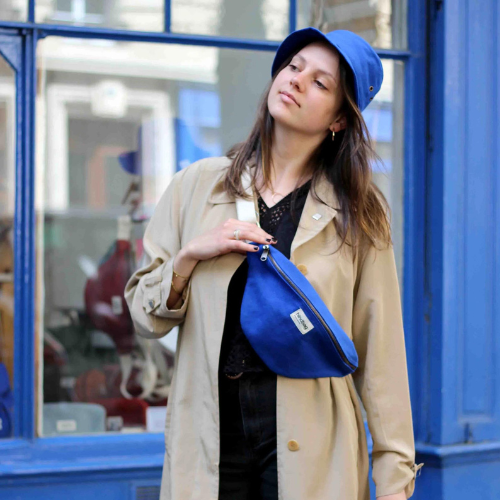 HindBag | Banane Olivia - Bleu Electrique