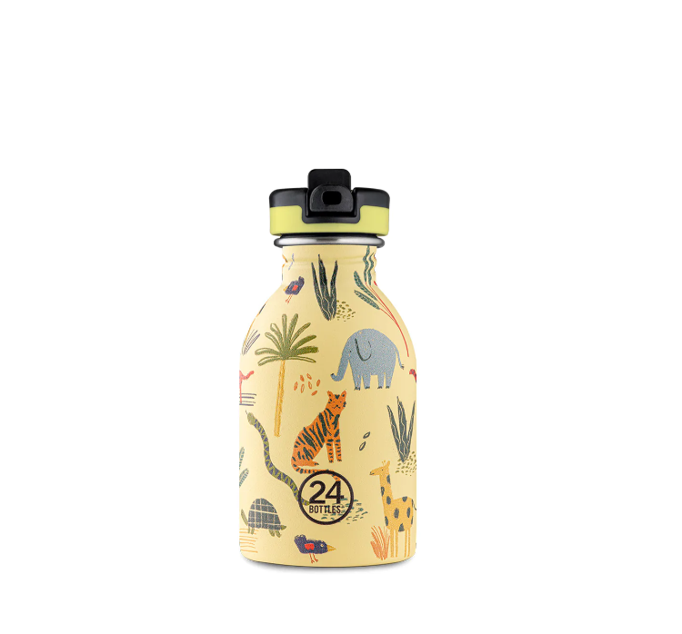 24 Bottles | Gourde Inox Urban 250ml - Jungle Friends