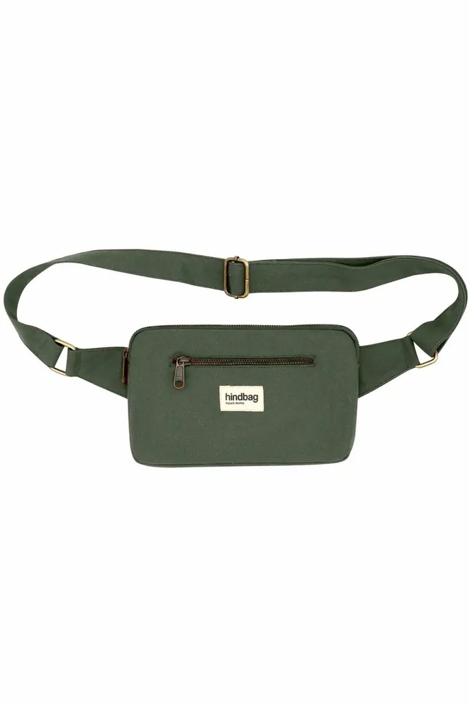 HindBag | Sac banane rectangulaire Harry - Olive