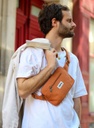 HindBag | Sac banane rectangulaire Harry - Sienne