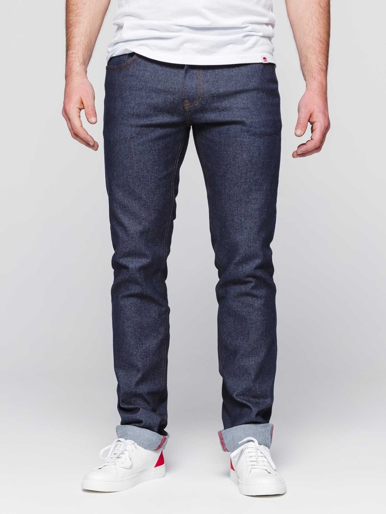 1083 | Jeans 103N Homme SUPERDENIM FLEX COTON BIO CARDE Indigo brut