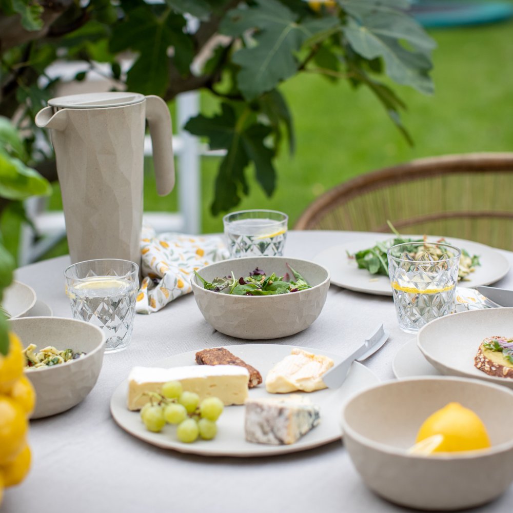 Koziol | Set de 4 Assiettes plates CLUB - Nature Desert Sand