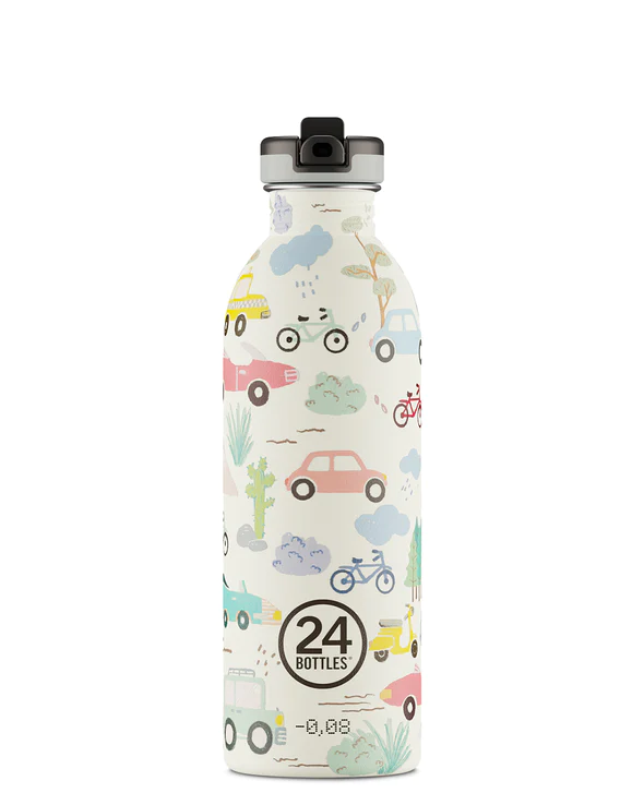 24 bottles | Bouteille en Inox Urban 500ml - Adventure Friends sport Lid