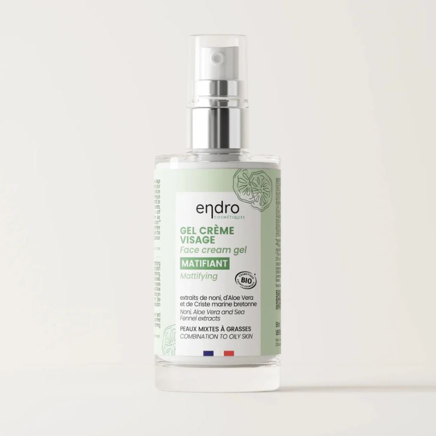 Endro | Gel Crème Visage - Matifiant