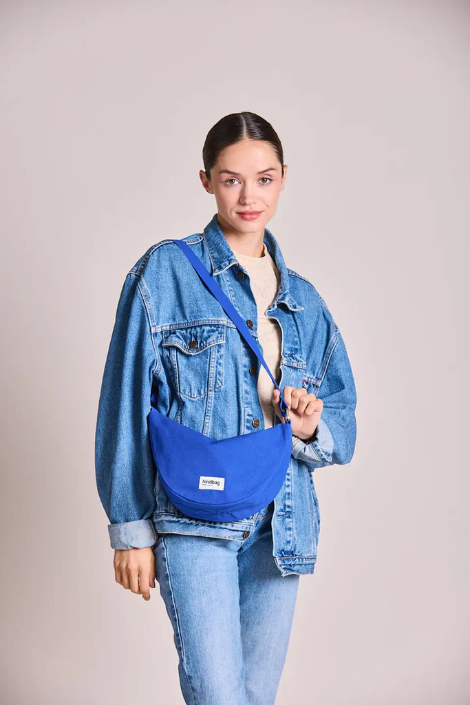 HindBag | Sac banane Demi Lune - Andrea Bleu Electric