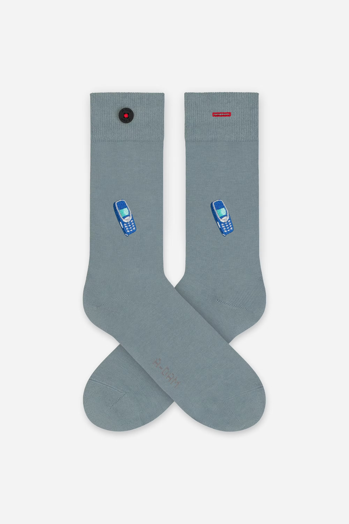 A-dam | Chaussettes Adam - Bleu Mobile