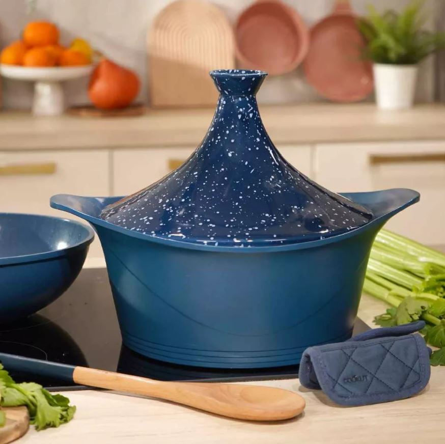 Cookut | Couvercle Tajine pour cocotte 24 cm - Myrtille