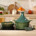 Cookut | Couvercle Tajine pour cocotte 28 cm - Fougere