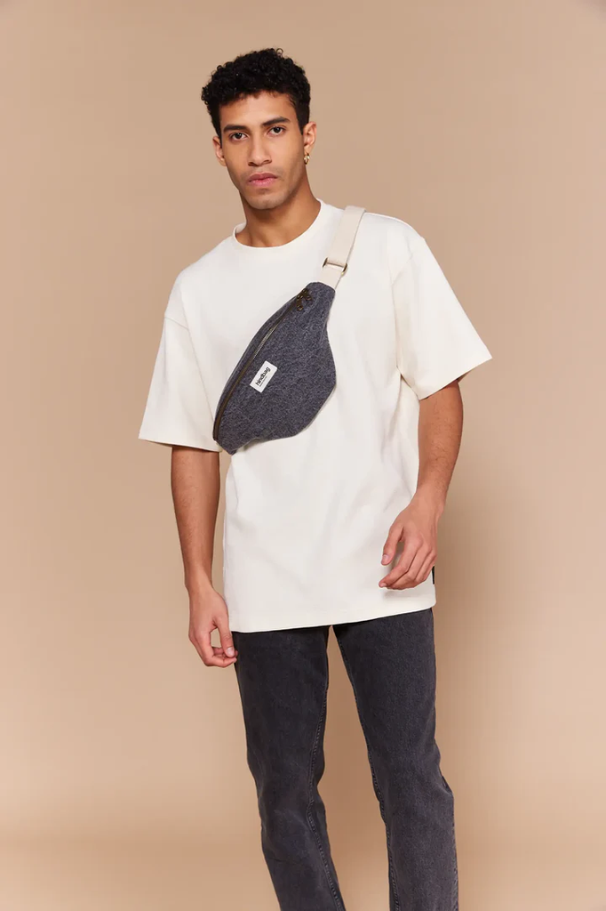 HindBag | Banane Olivia - Denim gris