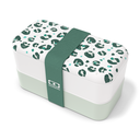 Mon Bento | Lunch Box Bento - MB Original Bleu Natural - Vert Leopard