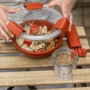 BINI I Binibox Terracotta - Lunchbox en matière biosourcée 