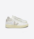 [VEJ-W24M-VD2003655B410-EXTRA-WHITE_NATURAL] Veja | Baskets V-90 Leather White Natural - Homme (41)