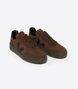 VEJA | Baskets V-90 Suede Walnut Black - Homme