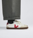 [VEJ-W24W-VO2003533A400-WHITE_PEKIN_BARK] Veja | Baskets Volley Leather White Pekin Bark - Femme (36)