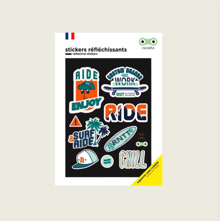 Rainette | Stickers réfléchissants - Ride