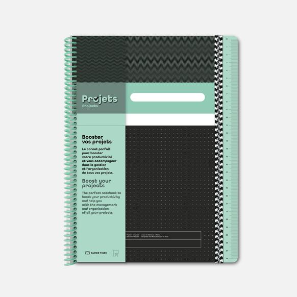 Papier Tigre | Carnet de projets (A5 - M)