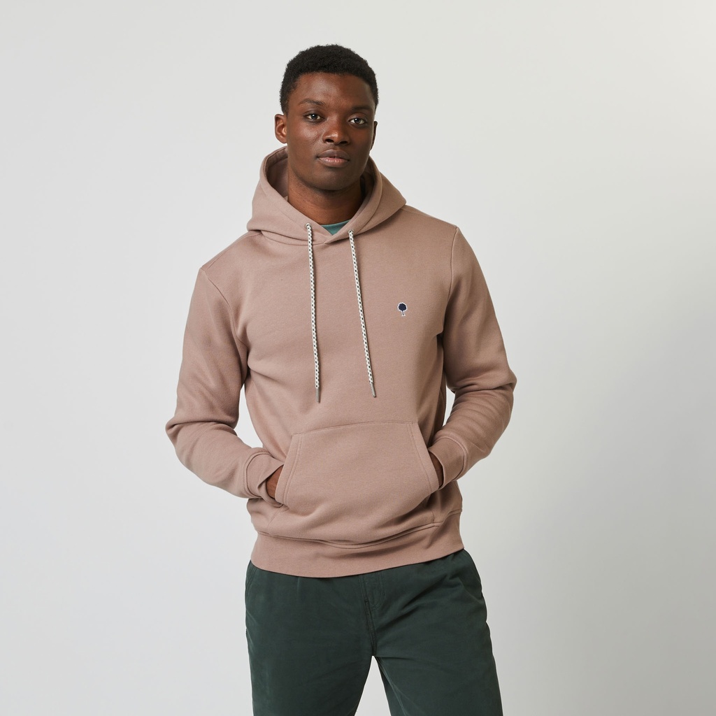 FAGUO | sweat à capuche Dirac homme - rose grisé