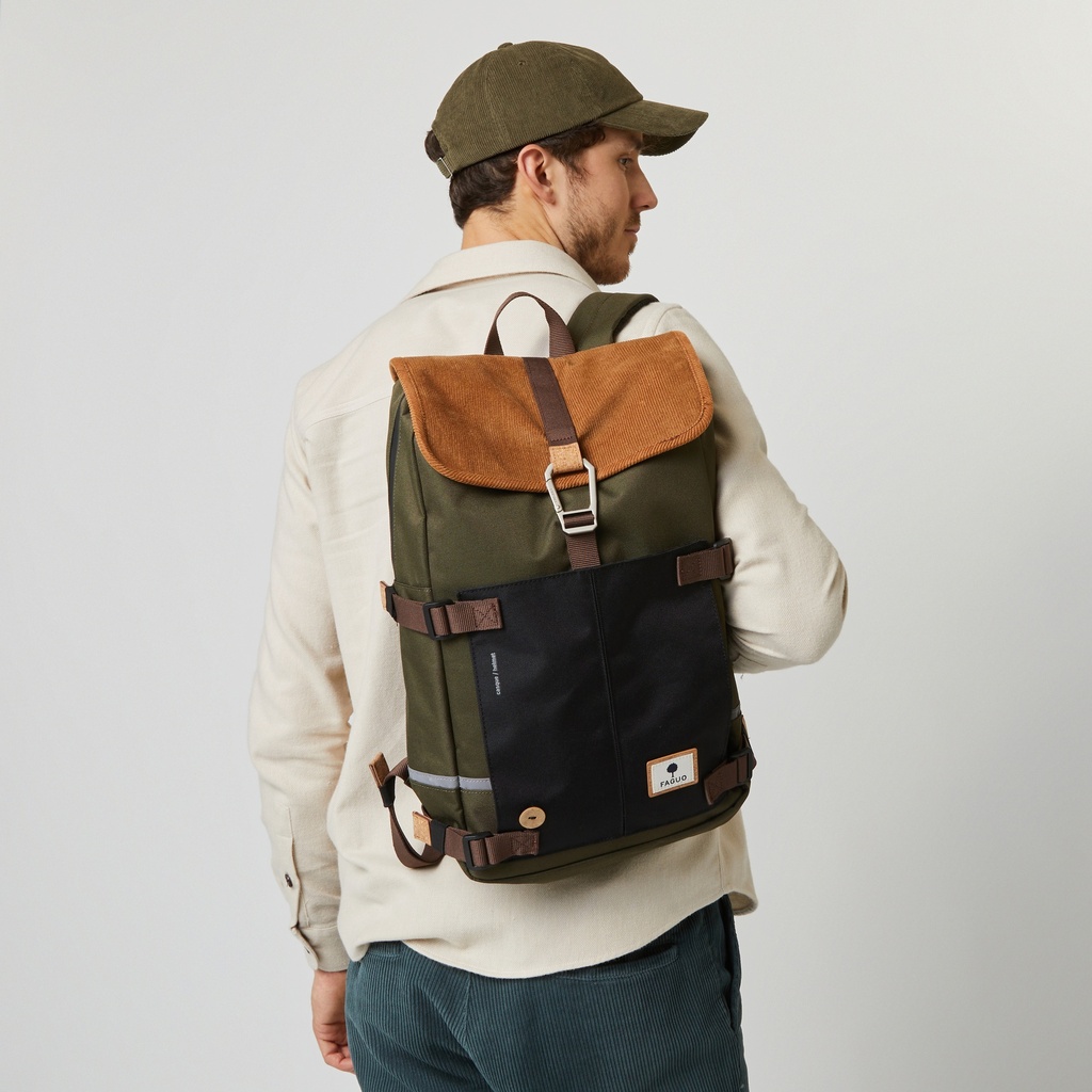 FAGUO | Sac Commuter 16L Syn Woven - Kaki