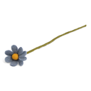 [GRY-13512] GRY &amp; SIF | Fleur en laine bouillie - Anemone Sea Blue