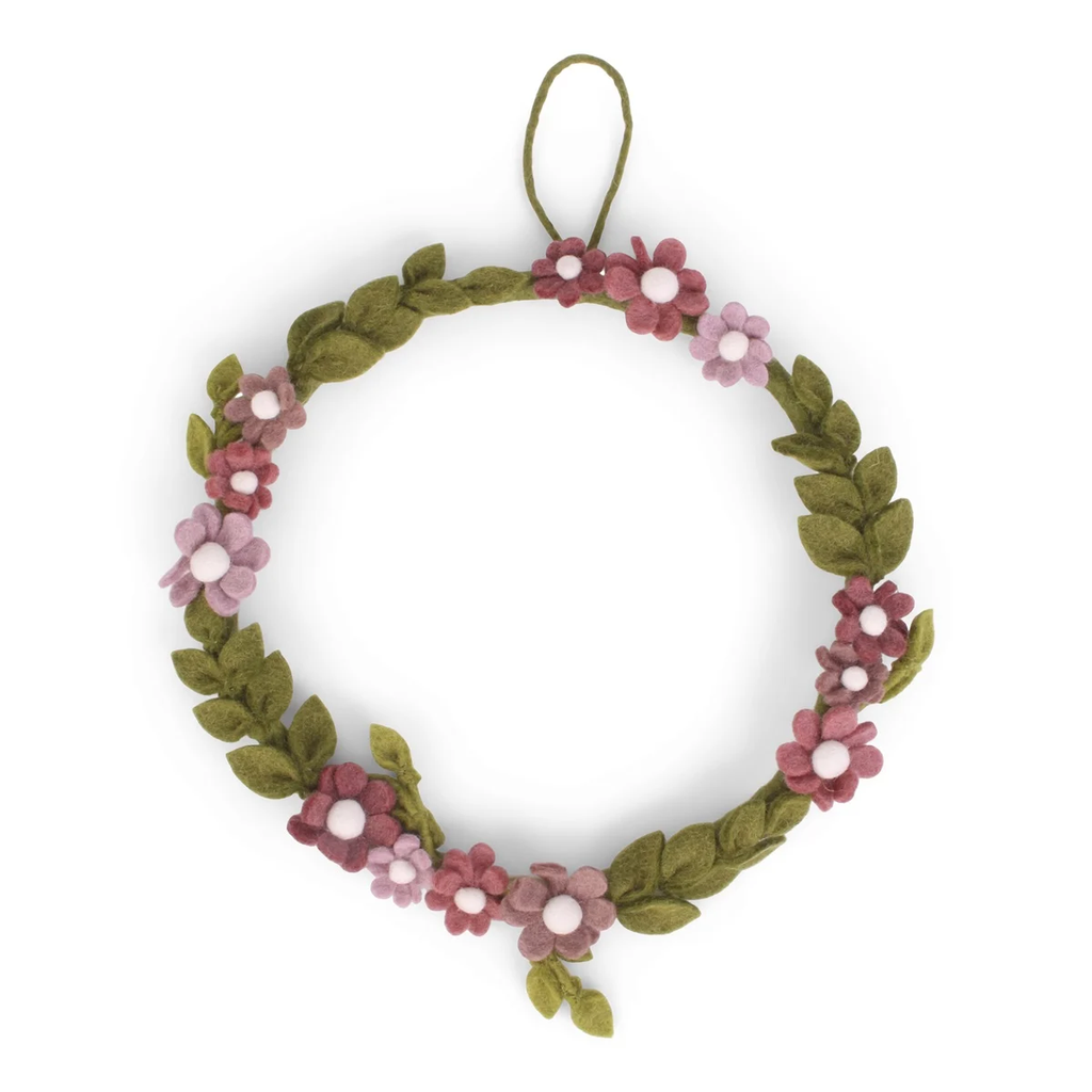 GRY &amp; SIF | Couronnne Anemone Wreath - Dusty Rose