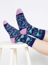 THOUGHT | chaussettes femme fleuries -  Blue Dragonfly